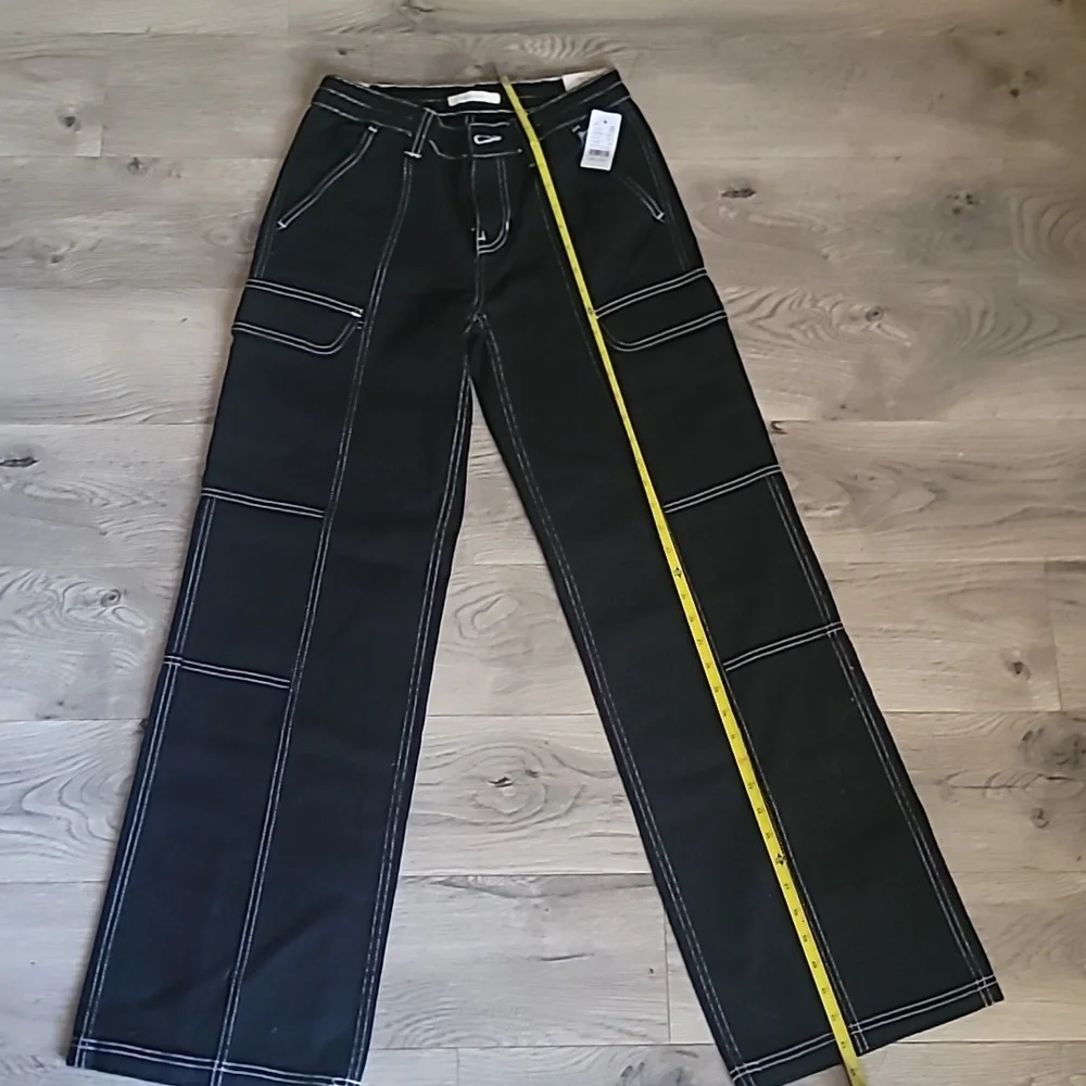 New PacSun Cargo Wide-Leg Jeans Size S - Picture 8 of 8